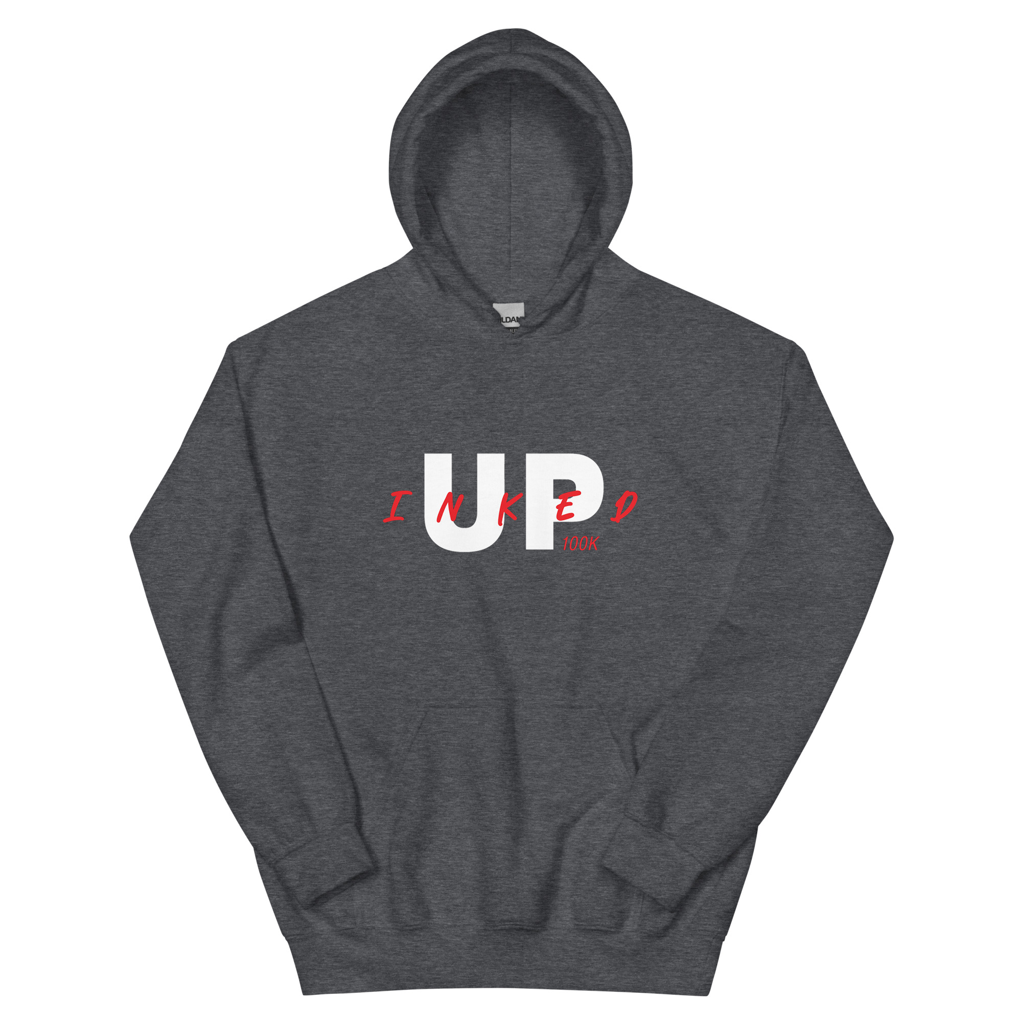 INKED UP 100K Unisex Hoodie - Image 11