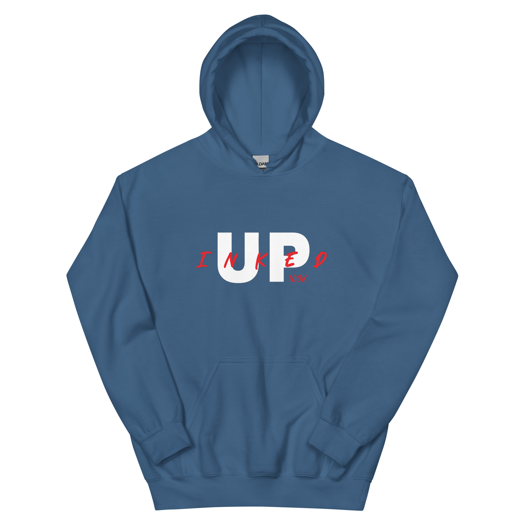 INKED UP 100K Unisex Hoodie - Image 17