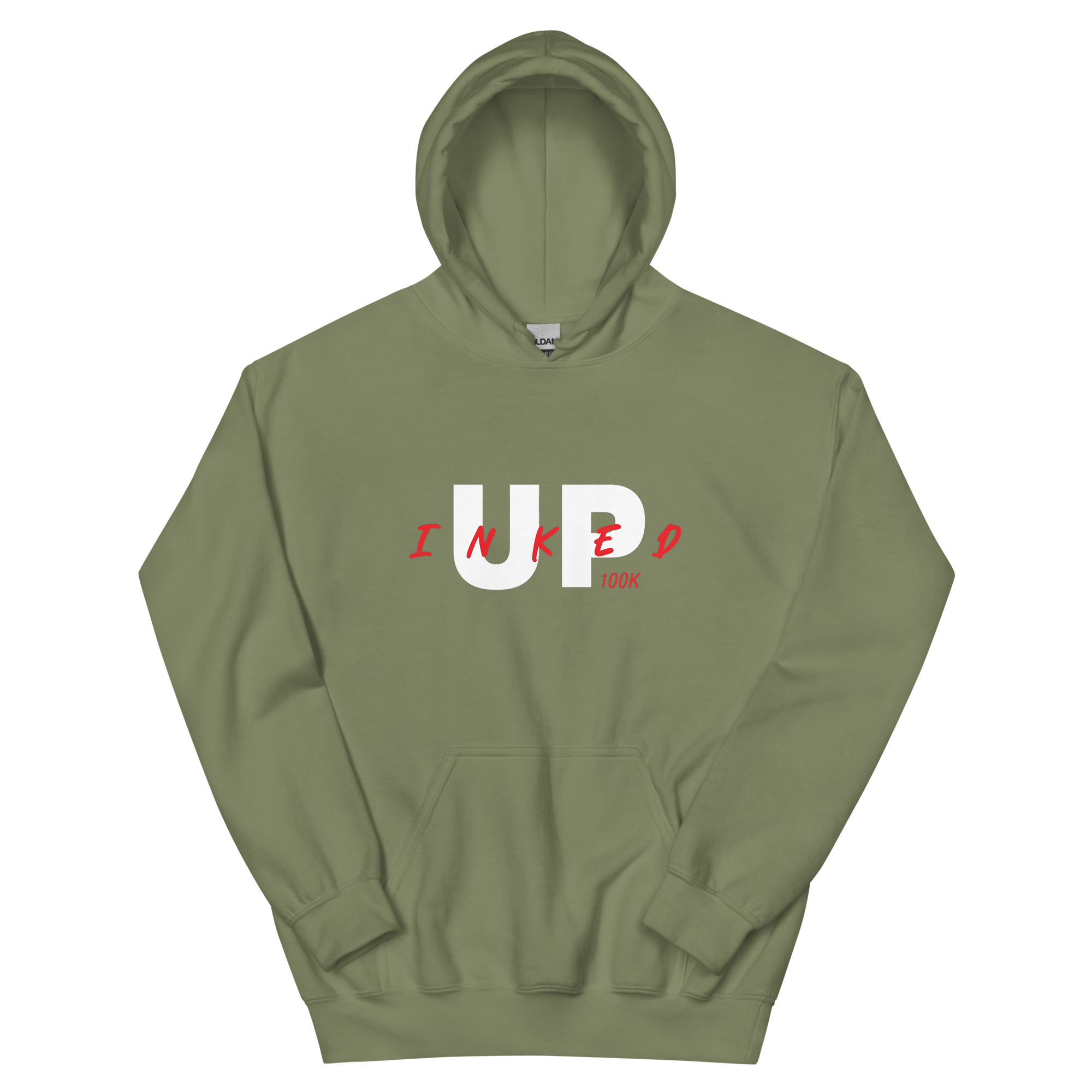 INKED UP 100K Unisex Hoodie - Image 25