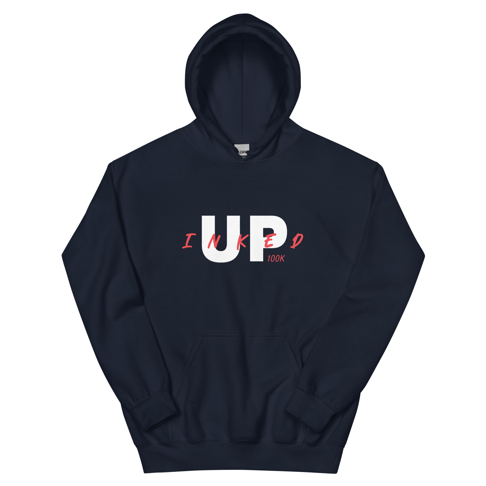 INKED UP 100K Unisex Hoodie - Image 3