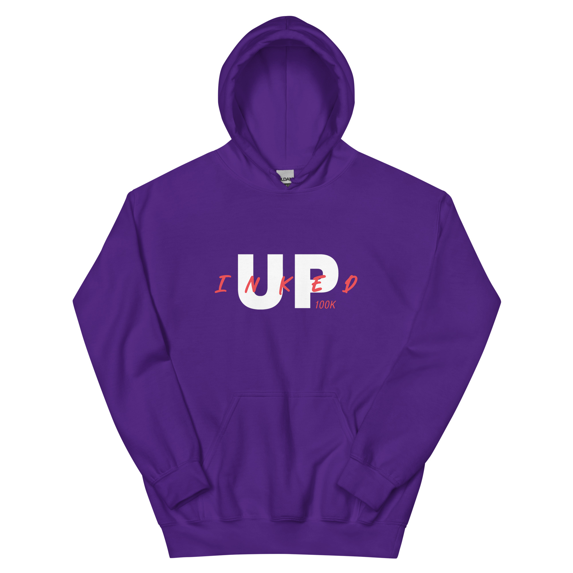 INKED UP 100K Unisex Hoodie - Image 9