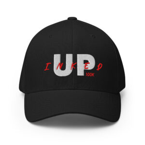INKED UP 100K Fitted Structured Twill Cap
