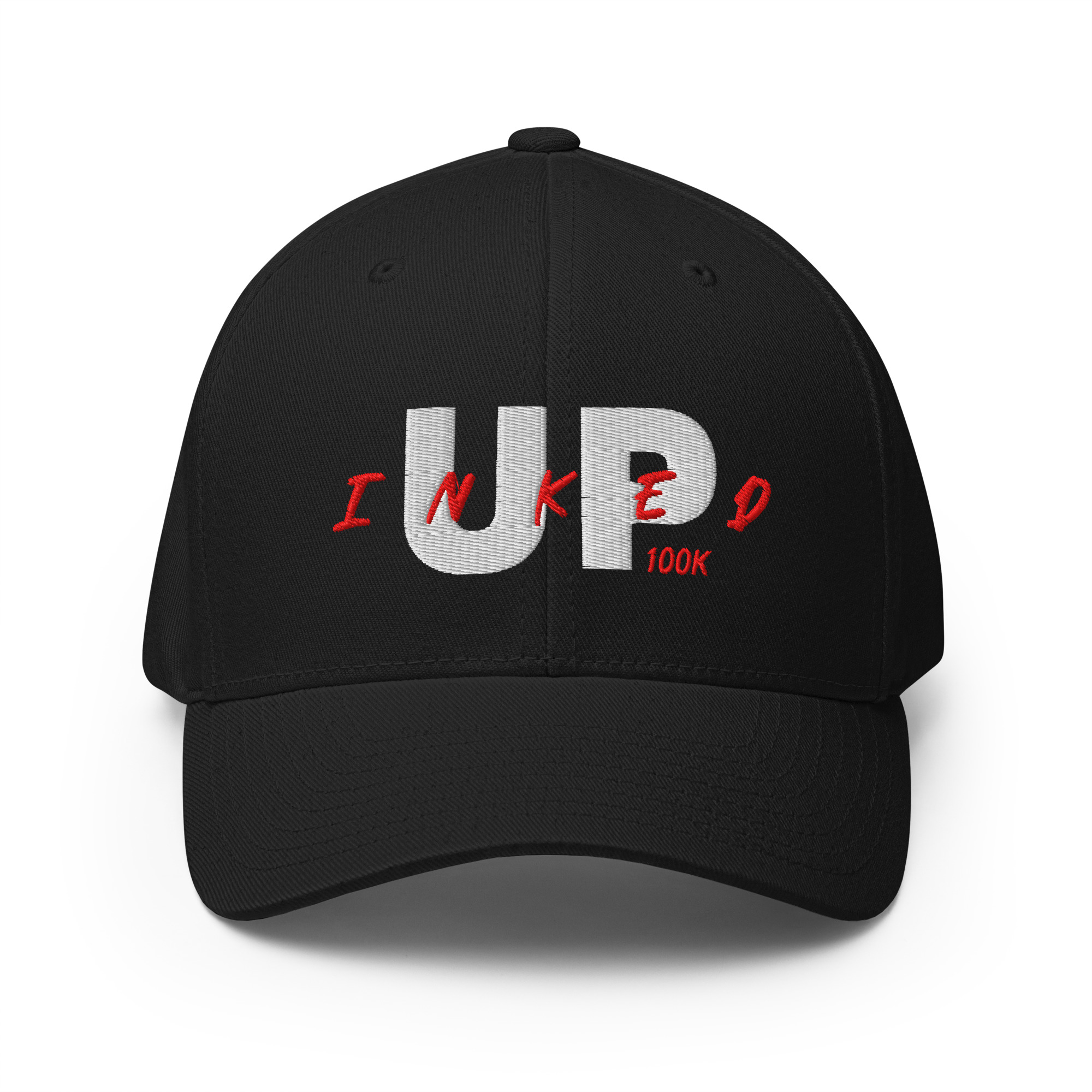 INKED UP 100K Fitted Structured Twill Cap
