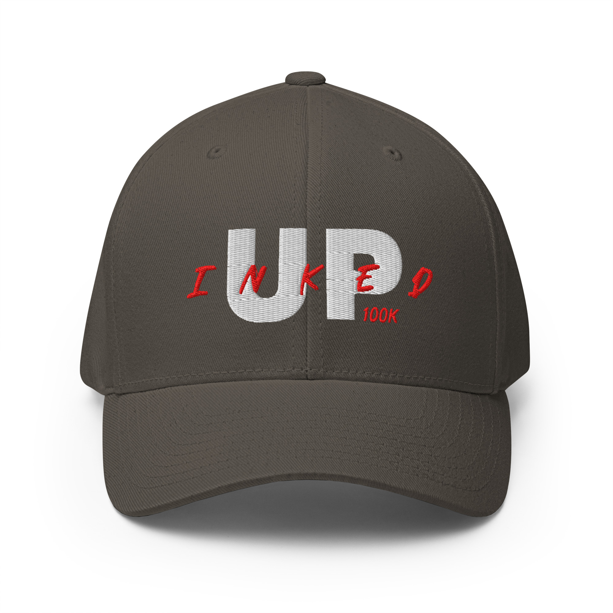 INKED UP 100K Fitted Structured Twill Cap - Image 6