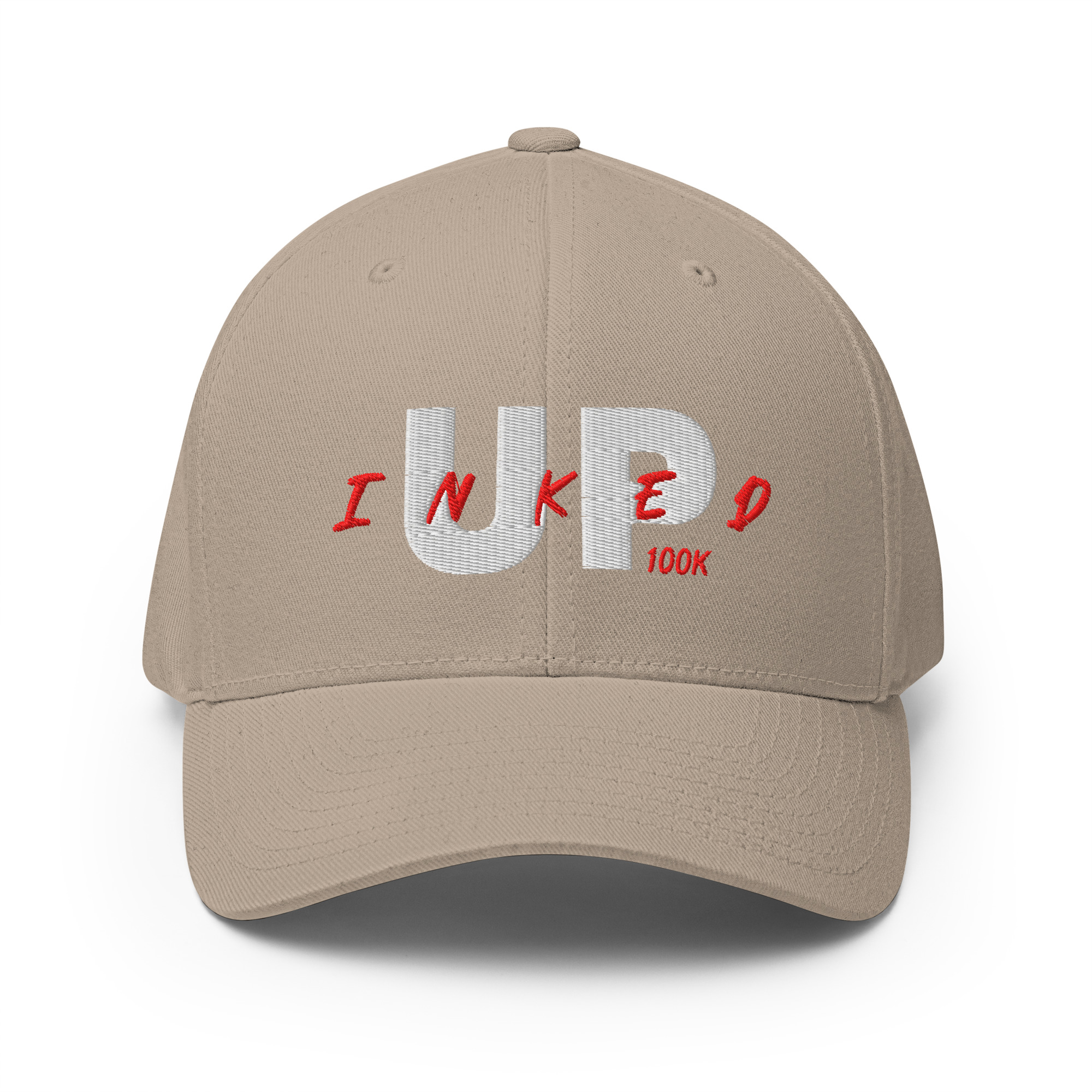 INKED UP 100K Fitted Structured Twill Cap - Image 8