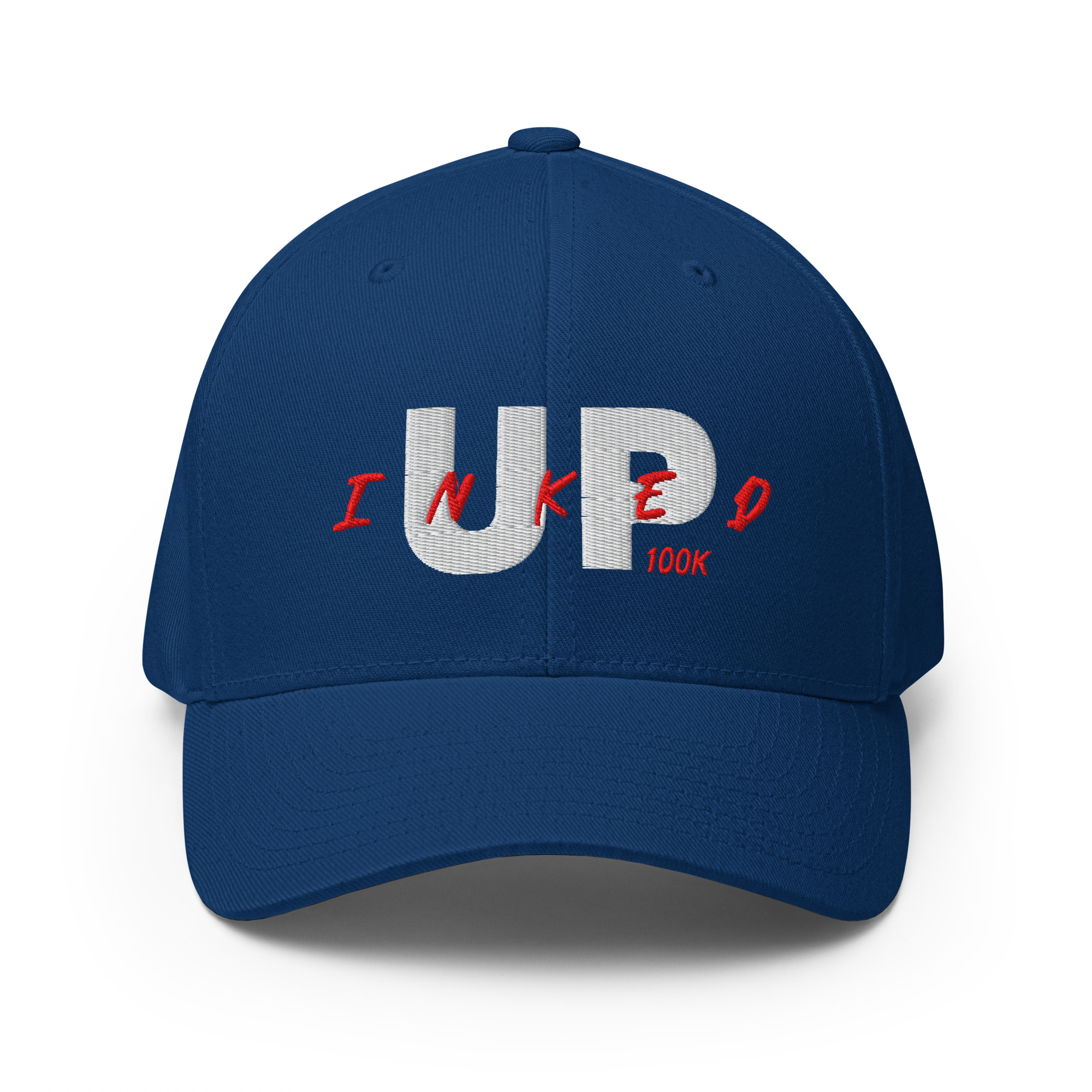 INKED UP 100K Fitted Structured Twill Cap - Image 4